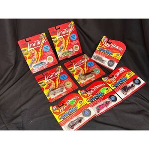 Vintage Johnny Lightning & Hot Wheels Sealed Lot of 7